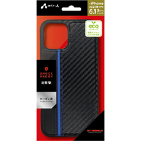 エアージェイ iPhone 13 Pro用耐衝撃GPケース GT MOBILE BL AC-P21P-GP BL