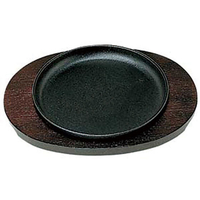 三和精機製作所/Sステーキ皿丸型特大24cm FCA4607