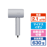 SALONIA エアトリートメントドライヤー ストーングレー SAL24211-GR