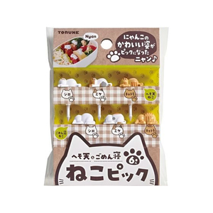 トルネ ねこピック 6本入 FC717YN-P-3637-イメージ1