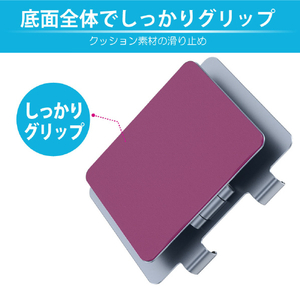 JTT hoco．PH52 アルミタブレットスタンド Metal Gray PH52-ALTB-MG-イメージ6