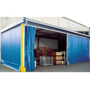 トラスコ中山 TRUSCO ターポリンシート グレー 1800×3600 0.35mm厚 縦559N／3cm､横539N／3cm縦69N､横69Nグレー1.83.6 FC412HK-7654294-イメージ4