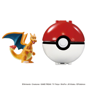 タカラトミー ポケットモンスター モンコレ デルポケ リザードン (モンスターボール) ﾓﾝｺﾚﾃﾞﾙﾎﾟｹﾘｻﾞ-ﾄﾞﾝﾓﾝｽﾀ-B-イメージ6