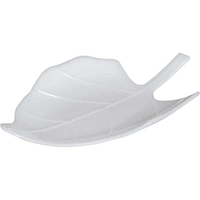 SOLIA ソリア リーフプレート 50入 ホワイト PS32142 FC634LN-5207300