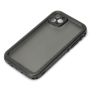 PGA iPhone 11 Pro Max用ウォータープルーフケース ブラック PG-19CWP01BK-イメージ1
