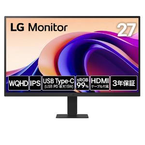 LGエレクトロニクス 27型液晶ディスプレイ LG Monitor 27U631A-B-イメージ1