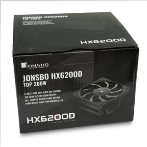 JONSBO 120mm ロープロファイル型CPUクーラー ブラック HX6200D-BK-イメージ11