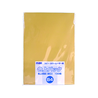 ミューズ 色上パック 色上質(厚口) B4 白茶 100枚 F728898