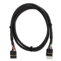 アイネックス ケース用USB延長ケーブル ブラック USB-006D