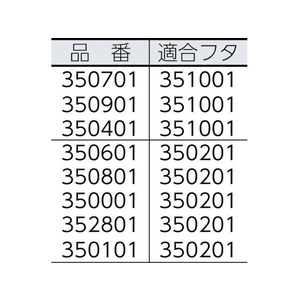 システマ フードボックス フタ ホワイト FC478KK-7785330-イメージ2