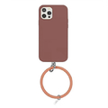 GAACAL iPhone 14 Pro用落下防止リング付きTPUケース テラコッタ P00252RKQP