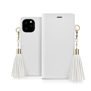 dreamplus iPhone 11 Pro用Tassel Jacket ホワイト DP16930I58R-イメージ1