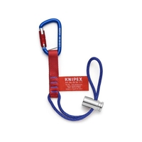 KNIPEX 落下防止アダプターループ カラビナ付き 6.0kg FC363VA-6570587