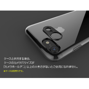 motomo iPhone SE(第3世代)/SE(第2世代)/8/7用INO CAMERA HOLE DECO ゴールド MT8930I7-イメージ5