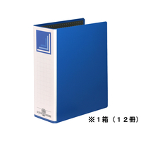 ハピラ 片開きパイプ式ファイル A4タテ とじ幅80mm 12冊 1箱(12冊) F883729-SG03543
