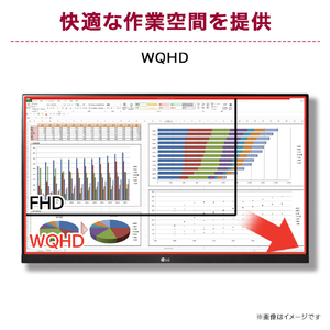 LGエレクトロニクス 23．8型液晶ディスプレイ LG Monitor 24U631A-B-イメージ3