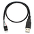 アイネックス ケース用USBケーブル Aオス-セットオス ブラック USB-007D-イメージ1