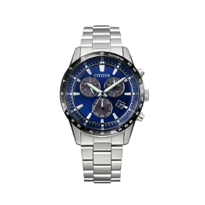 新品‼︎シチズン腕時計クロノグラフブルーフェイス シチズン BL5614-59L 光発電エコ・ドライブ クロノグラフ シチズン
