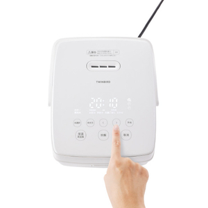 ツインバード IH炊飯ジャー(3合炊き) ホワイト RM-D793W-イメージ6
