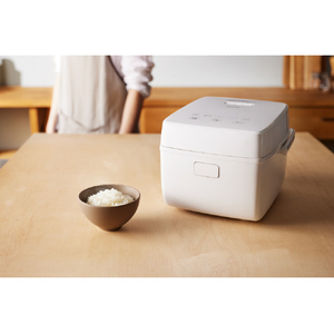 ツインバード IH炊飯ジャー(3合炊き) ホワイト RM-D793W-イメージ7