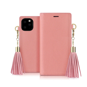 dreamplus iPhone 11 Pro用Tassel Jacket ピンク DP16931I58R-イメージ1