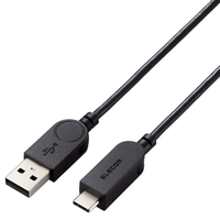 エレコム スイング式USB-A to USB Type-C(TM)ケーブル(1．2m) ブラック MPA-ACSW12BK