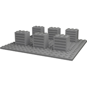 グッドスマイルカンパニー BRICKROID ビルA+ベースセット BRICKROIDﾋﾞﾙAﾍﾞ-ｽｾﾂﾄ-イメージ1