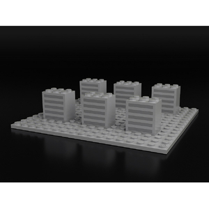 グッドスマイルカンパニー BRICKROID ビルA+ベースセット BRICKROIDﾋﾞﾙAﾍﾞ-ｽｾﾂﾄ-イメージ2