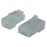 変換名人 LANプラグ(RJ45 CAT6・約50個入り) RJ45-C6