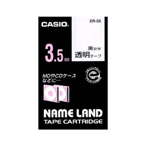 カシオ カシオネームランドテープ XR-3X カシオ カシオネームランドテープ XR-3X