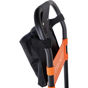 トラスコ 台車バック ブラック 耐荷重：3kg TOP-DB-15-BK-イメージ3