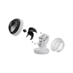 アイリスオーヤマ リモコン付サーキュレーター e angle select ホワイト KCF-BC151TECE5-W-イメージ6