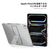 araree iPad Pro 11インチ(M4)用ペンホルダー付きスタンドケース FLEXIELD SP クリア AR26932-イメージ7