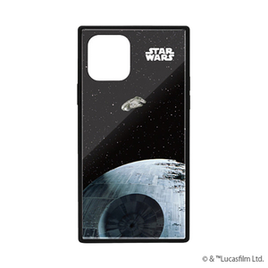 PGA iPhone 11 Pro用ガラスハイブリッドケース スペース PG-DGT19A32SW-イメージ2