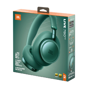 JBL ノイズキャンセリングオーバーイヤーワイヤレスヘッドホン グリーン JBLLIVE780NCGRN-イメージ9