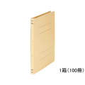 Forestway フラットファイルライト A4タテ とじ厚15mm 黄 100冊 1箱(100冊) F882483-FRW-696655
