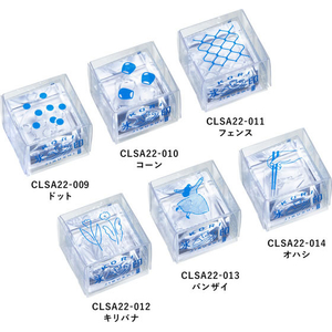 キングジム 透明スタンプ 氷印 キリバナ FCJ351T-CLSA22-012-イメージ9
