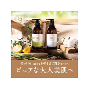 第一石鹸 ピュアフィール ボディソープフェミニン&サボンの香り 480mL FCF965M-イメージ4