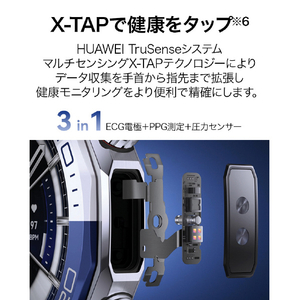 HUAWEI WATCH Ultimate 2 Black MARCH-B19-BK-イメージ7