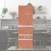 e angle ドレスアップマグネットシート ブロッサムフラワー ANG-MG-GRY41GXK-5BF