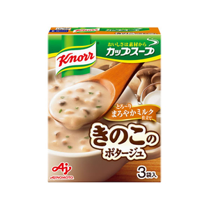 味の素 クノールカップスープ ミルク仕立てのきのこのポタージュ 3袋 F873019-イメージ1