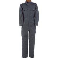 カジメイク Ｔ／Ｃ長袖つなぎ服　チャコールグレー　Ｍ 6609-74-M