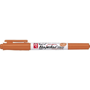寺西化学工業 マジックインキ マジェスタースリム 黄土 FCU1777-MMJ70-T10-イメージ1