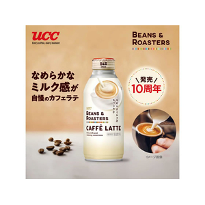 UCC BEANS & ROASTERS CAFFE LATTE 375g×24本 FC305SV-イメージ3