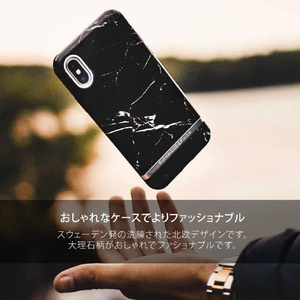 Richmond & Finch iPhone SE(第3世代)/SE(第2世代)/8/7用FREEDOM CASE マーブル Black Marble RF18933I9-イメージ4