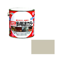 アサヒペン 油性多用途カラー 0.7L ソフトグレー FC542NS