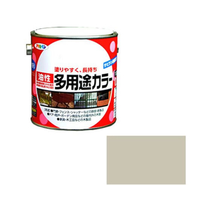 アサヒペン 油性多用途カラー 0.7L ソフトグレー FC542NS-イメージ1
