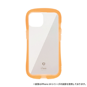 Hamee iPhone 15用ガラスケース iFace Reflection NEO クリアオレンジ 41-959336-イメージ1