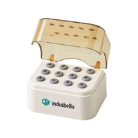 プレミアムプラスジャパン ドリル滅菌ケース 12孔 歯科用滅菌ケース M FCG802B-25-5003-01