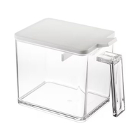 山崎実業 アクア 調味料ストッカーL(WH) FCD050X-2889